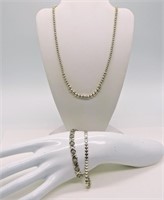 Sterling Necklace & Bracelets