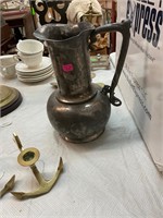 Antique Silver Plate Pitcher