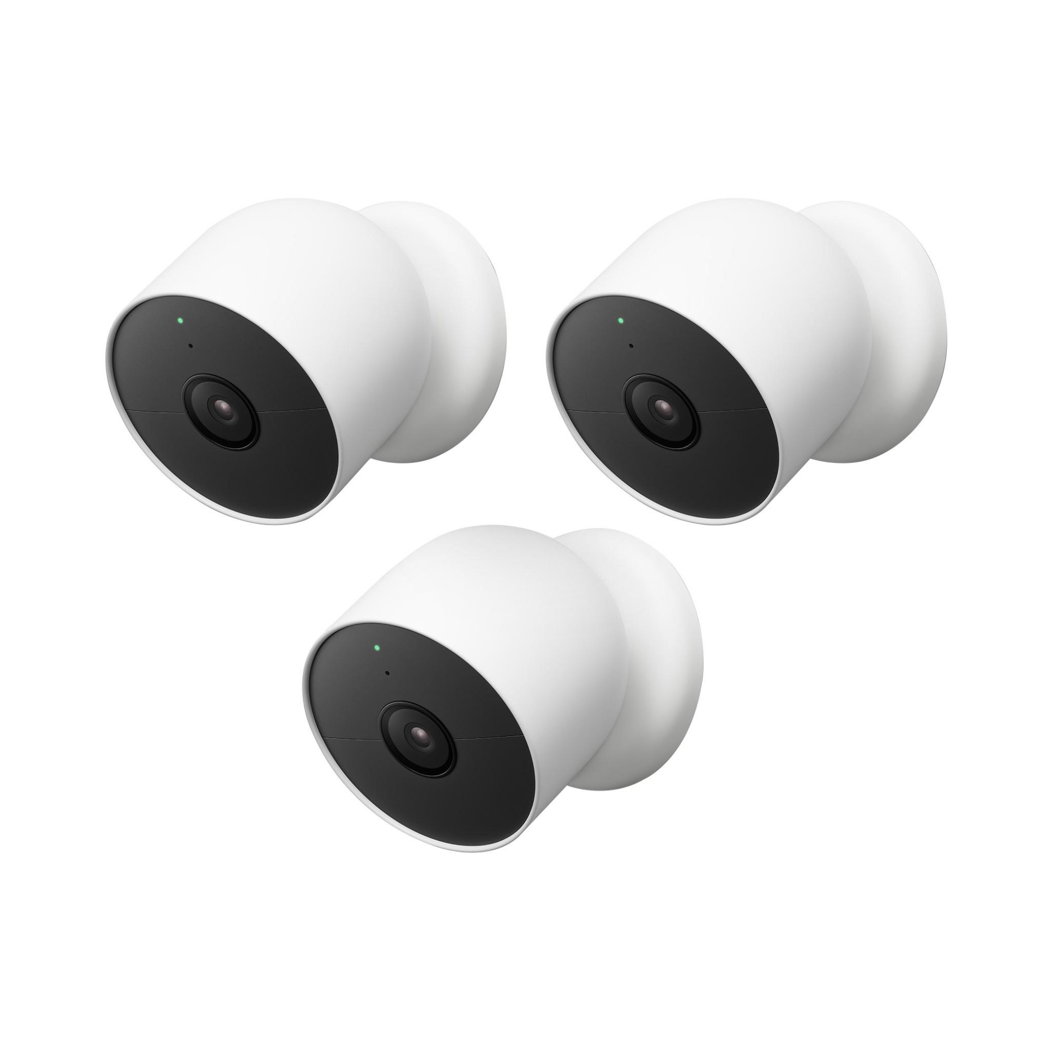Google Nest Cam (Outdoor/Indoor  Battery) 3pk