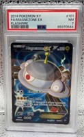 2014 Pokemon XY FA/Magnezone EX Flashfire PSA 7