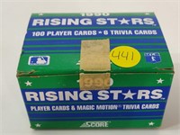 1990 RISING STARS PLAYER CARDS COLLECTION