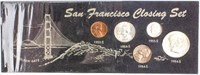 Coin San Francisco Closing Set with Silver