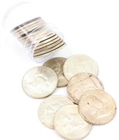Coin 1954-D Benjamin Franklin Half Dollar Roll 20
