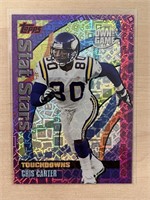 Cris Carter Topps Own the Game Stat Stars