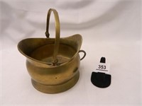 Brass Bucket w/Handles; No Markings;
