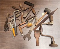Crate of Miscellaneous Vintage Handtools