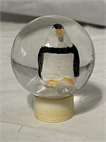 Clear Marble w/ Penguin