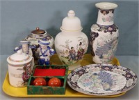 Asian Themed Vases, Figurines, etc.