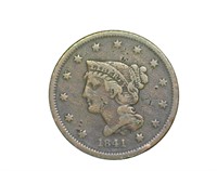1841 Cent F+