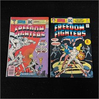 Freedom Fighters 1 & 2 DC Bronze Age Series