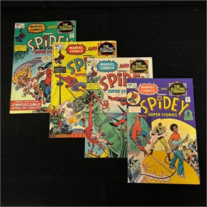 Spidey Super-Stories 2-5 Marvel Bronze Age