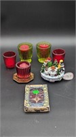 RED AND GREEN VOTIVES