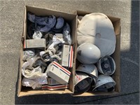 LOT OF INDUSTRIAL EYEWEAR GLASSES/HELMETS ETC