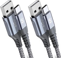 sweguard USB C Cable Fast Charge 3.1A [2 Pack