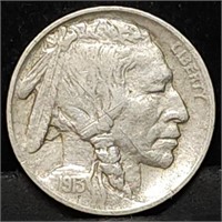 1913 P Type 1 Buffalo Nickel