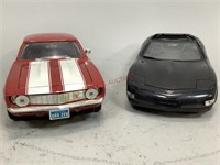 Two Ertl Chevrolet Die Cast Model Cars