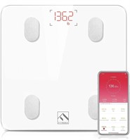 FITINDEX Bluetooth Body Fat Scale, Smart Wireless