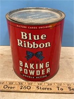 Blue Ribbon 5 lb Baking Powder Tin