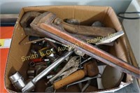 RIGID PIPE WRENCH, SOCK, WRENCHES, MISC. TOOLS