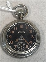 New Haven Radium Conductor Case Pocket Watch