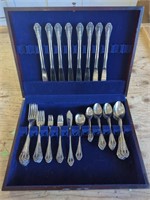 National Stainless Japan Dynasty Flatware in Blue