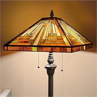 USED - Capulina Tiffany Floor Lamp 2-Light 16X16X6
