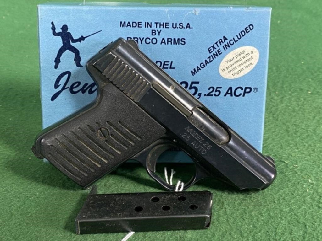 Jennings Model 25 Pistol, 25 Acp.