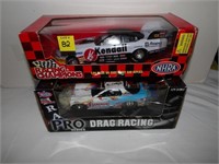 2-Autographed Funny cars