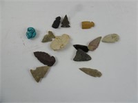 Lot of Arrowheads and Turquoise