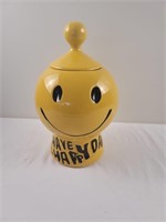 "Have a Happy Day" cookie jar