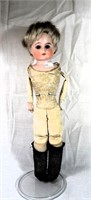 Antique Ernst Heubach 13" German Bisque Doll Kid