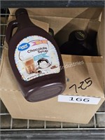 6-48oz chocolate syrup 7/25