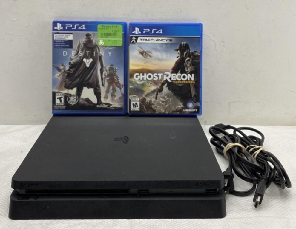 Sony PS4 with Game Disks (no controllers)