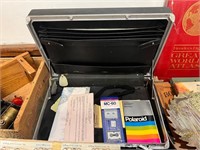 Briefcase, Paperwork, Answ. Mach. Tapes