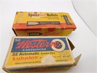 SPEER JACKETED BULLETS (26), 32 AUTO