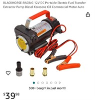 12V Portable Electric Fuel Transfer Extractor Pump