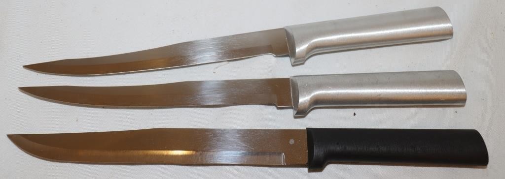 Rada Cutlery: 2) 6" Carver/Boner & 1)6.5" Slicer