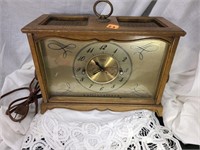 rare Hallicrafters clock w/ tubes Telechron