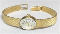 14KT YELLOW GOLD LADIES MOVADO WATCH
