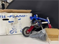 NEW 6" MINI BICYCLE FLASH 725 BLUE & RED COLORS
