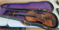 Antique Violin & Bow in Case