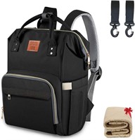 $40  BALCONY & FALCON Diaper Bag Backpack with Pad