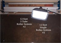 12ft 3 Tube Roller Systems #2 as pictured
