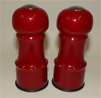 Red Hard Plastic Shakers