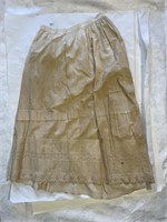 Antique Linen Petticoat