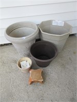 ASSORTED PLANTERS