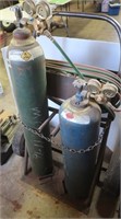 Torches, Oxygen & Acetylene Tanks w/Acces