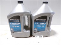 2 GAL OF QUICKSILVER 4 STROKE MARINE OIL