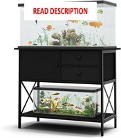 (READ)FILKO Aquarium Stand 40-50 Gallon  Metal