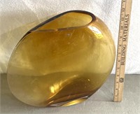 Unique tan glassware bowl